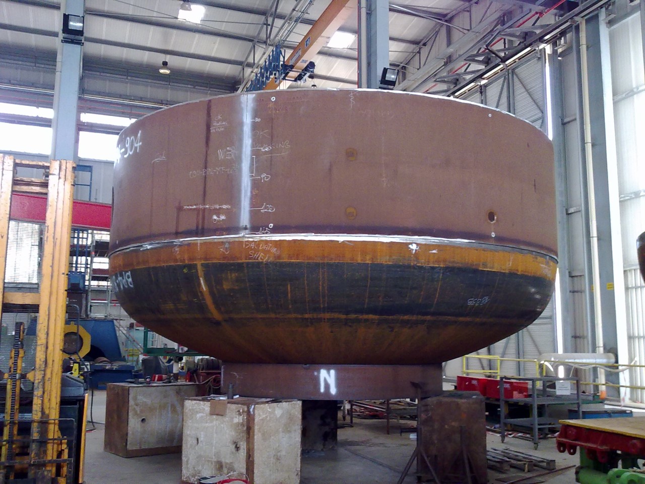 Top and bottom e Boyancy tank Usan Project | O.M.G. | OFFICINE ...