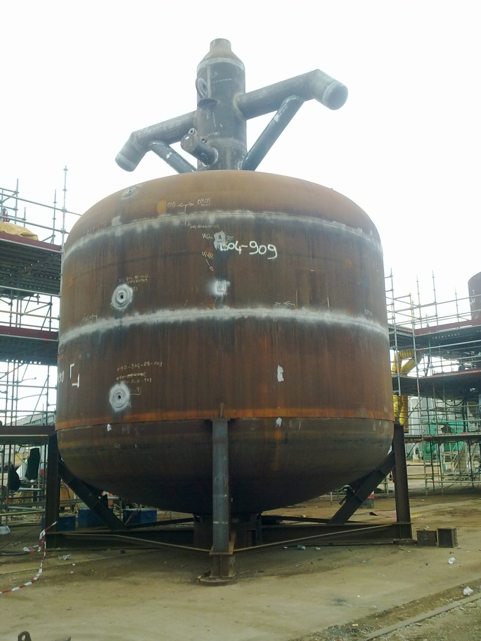 Top and bottom e Boyancy tank Usan Project | O.M.G. | OFFICINE ...
